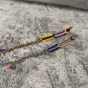 Francesca's Collections Colorful Woven Bracelets